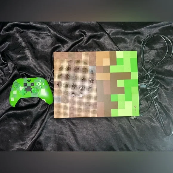 Microsoft Console Xbox One S Xbox One S 1To Minecraft Edition limitée